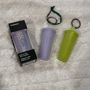 Starbucks Ornament Keychain Set